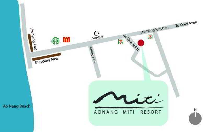 Ao Nang Miti Resort Экстерьер фото